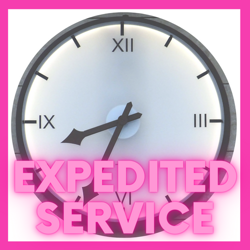 (NEW) Expedited Service - WIGS ONLY